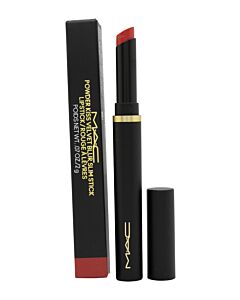 Mac Powder Kiss Velvet Blur Slim Lipstick 2g - 875 Devoted To Danger | Maznun Fashion