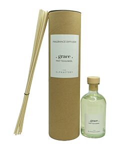 The Olphactory Grace Mint Tea Basil Reed Diffuser 250ml | Maznun Fashion