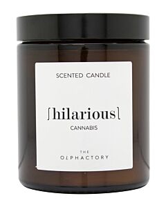 The Olphactory Hilarious Cannabis Scented Candle 135g | Maznun Fashion