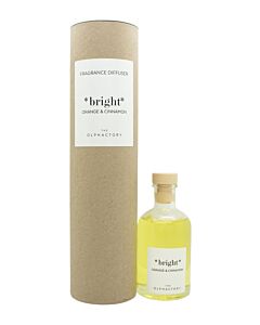 The Olphactory Bright Orange Cinnamon Reed Diffuser 100ml | Maznun Fashion