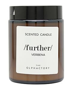 The Olphactory Further Verbena Scented Candle 135g | Maznun Fashion