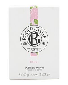 Roger & Gallet Rose Bar of Soap 3 x 100g | Maznun Fashion