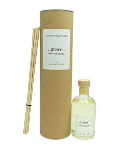 The Olphactory Grace Mint Tea Basil Reed Diffuser 100ml | Maznun Fashion