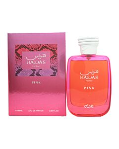 Rasasi Hawas For Her Pink Eau de Parfum 100ml Spray | Maznun Fashion