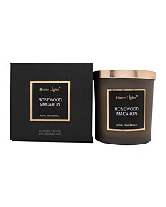 Home Lights Rosewood Macaron Scented Candle 215g | Maznun Fashion