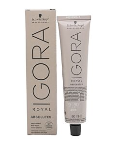 Schwarzkopf Igora Royal Absolutes Anti-Age Permanent Color Creme 60ml - 9-50 | Maznun Fashion