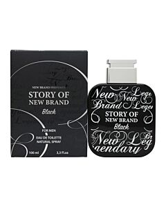 New Brand Story Of Black For Men Eau de Toilette 100ml Spray | Maznun Fashion