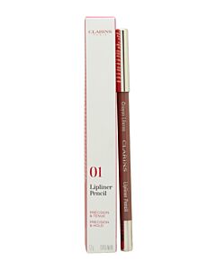 Clarins Crayon Levres Lipliner Pencil 1.3g - 01 Nude Fair | Maznun Fashion