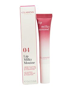 Clarins Lip Milky Mousse Lip Cream 10ml - 04 Milky Tea Rose | Maznun Fashion