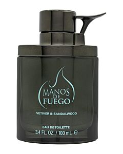 Manos De Fuego Vetiver & Sandalwood Eau de Toilette 100ml Spray | Maznun Fashion