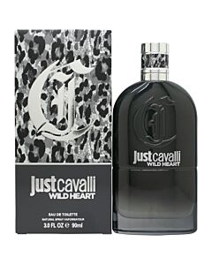 Roberto Cavalli Just Cavalli Wild Heart for Him Eau De Toilette 90ml Spray | Maznun Fashion