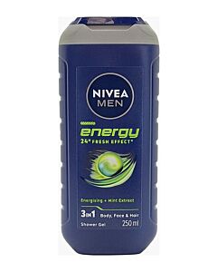 Nivea Men Energy Shower Gel 250ml | Maznun Fashion