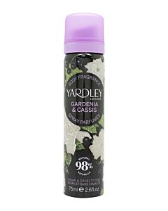 Yardley Gardenia & Cassis Body Spray 75ml Spray | Maznun Fashion