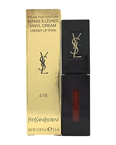 Yves Saint Laurent Vernis à Lèvres Vinyl Cream Liquid Lipstick 5.3ml - 416 Psychadelic Chili | Maznun Fashion