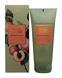 4711 Acqua Colonia White Peach Coriander Shower Gel 200ml | Maznun Fashion