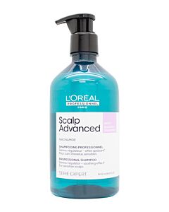 L'Oréal Scalp Advanced Dermo-Regulator Anti-Discomfort Shampoo 500ml - For Sensitive Scalp | Maznun Fashion