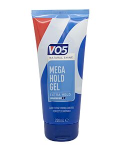 VO5 Natural Shine Mega Hold Gel 200ml - Extra Hold | Maznun Fashion