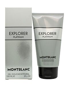 Mont Blanc Explorer Platinum Shower Gel 150ml | Maznun Fashion