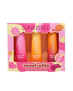 Sunkissed Sweet Whip 3 Piece Hand Cream Collection 3 x 60ml (60ml Very Berry Hand Cream60ml Tropical Hand Cream60ml Passion Fruit Hand Cream) | Maznun Fashion
