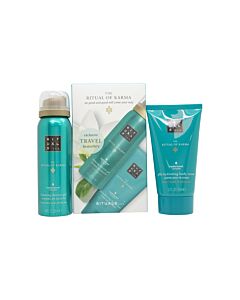Rituals The Ritual of Karma Mini Gift Set 70ml Body Cream + 50ml Foaming Shower Gel | Maznun Fashion
