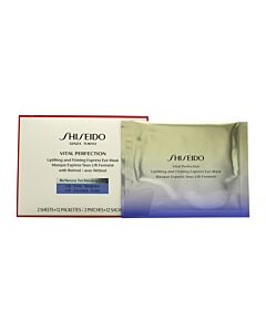 Shiseido Vital Perfection Uplifting and Firming Express Eye Mask 12 x 2 Sheets | Maznun Fashion