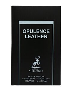 Maison Alhambra Opulence Leather Eau de Parfum 100ml Spray | Maznun Fashion