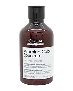 L'Oréal Paris Serie Expert Vitamino Color Spectrum Professional Shampoo 300ml - Ferulic Acid + Citric Acid | Maznun Fashion