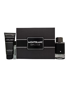 Mont Blanc Explorer Gift Set 100ml EDP + Shower Gel 100ml + 7.5ml EDP | Maznun Fashion