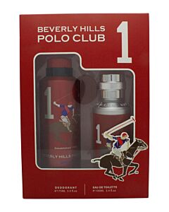 Beverly Hills Polo Club Sport 1 Gift Set 100ml EDT + 175ml Deodorant Spray | Maznun Fashion