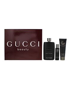 Gucci Guilty Pour Homme Eau de Parfum Gift Set 90ml EDP Spray + 15ml EDP Spray + 50ml Shower Gel | Maznun Fashion
