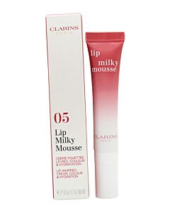 Clarins Lip Milky Mousse Lip Cream 10ml - 05 Milky Rosewood | Maznun Fashion