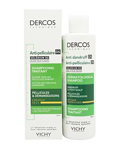 Vichy Dercos Anti-Dandruff Shampoo 200ml - Dry Hair | Maznun Fashion