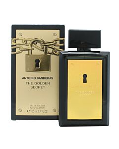 Antonio Banderas The Golden Secret Eau de Toilette 100ml Spray-C88284 | Maznun Fashion