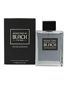 Antonio Banderas Seduction In Black Eau de Toilette 200ml Spray-D86809 | Maznun Fashion