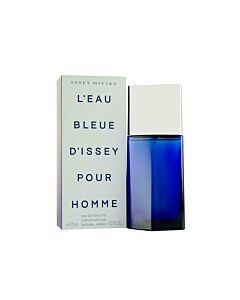 Issey Miyake L'Eau Bleue d'Issey Pour Homme Eau de Toilette 75ml Spray-J04181 | Maznun Fashion