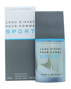 Issey Miyake L'Eau d'Issey Pour Homme Sport Eau De Toilette 50ml Spray-J25781 | Maznun Fashion