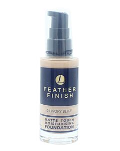 Lentheric Feather Finish Matte Touch Moisturising Foundation 30ml - Ivory Beige 01-J35581