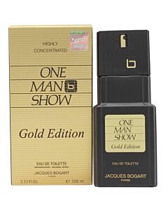 Jacques Bogart One Man Show Gold Edition Eau de Toilette 100ml Spray-L25941 | Maznun Fashion
