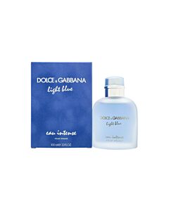 Dolce & Gabbana Light Blue Eau Intense Pour Homme Eau de Parfum 100ml Spray-M916427 | Maznun Fashion