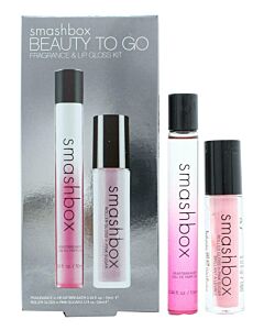 Smashbox Heartbreaker Gift Set 10ml EDP Roll-On + 3.6ml Roller Gloss Pink Sugar-N919217 | Maznun Fashion
