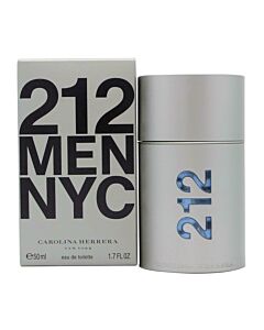 Carolina Herrera 212 Men Eau De Toilette 50ml Spray-P7238 | Maznun Fashion