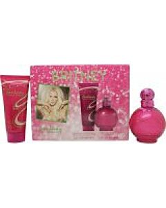 Britney Spears Fantasy Gift Set 100ml EDP + 100ml Body Souffle-R26213 | Maznun Fashion