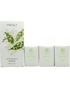 Yardley Lily of the Valley Soap 3x 100g-Z53815 | Maznun Fashion