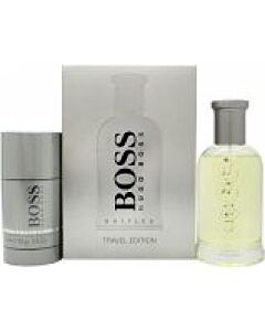 Hugo Boss Boss Bottled Gift Set 100ml EDT + 75ml Deodorant Stick-Z544810 | Maznun Fashion
