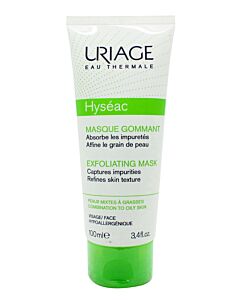 Uriage Hyséac 2-in-1 Exfoliating Mask 100ml-Y690420 | Maznun Fashion