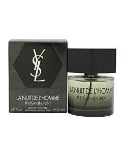 Yves Saint Laurent La Nuit de L'Homme Eau de Toilette 60ml Spray-S18120 | Maznun Fashion