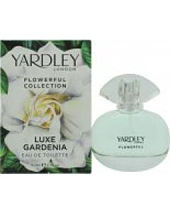 Yardley Luxe Gardenia Eau de Toilette 50ml Spray-B852222 | Maznun Fashion