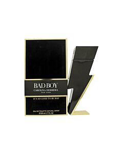 Carolina Herrera Bad Boy Eau de Toilette 50ml Spray-H674074 | Maznun Fashion
