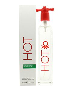 Benetton Hot Eau de Toilette 100ml Spray - New Edition-F44651 | Maznun Fashion