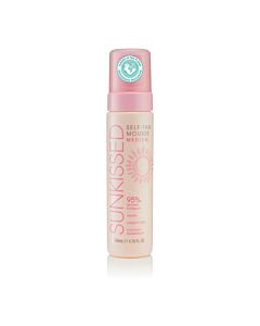Sunkissed 95 Percent Natural Self Tan Mousse 200ml - Medium-D654637
